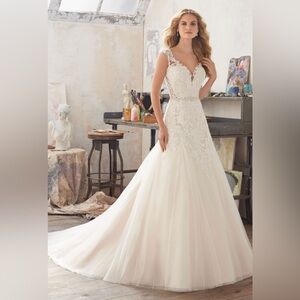 Morilee bridal wedding dress.